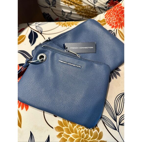 French Connection Handbags - NWT French Connection dual pouches wristlet